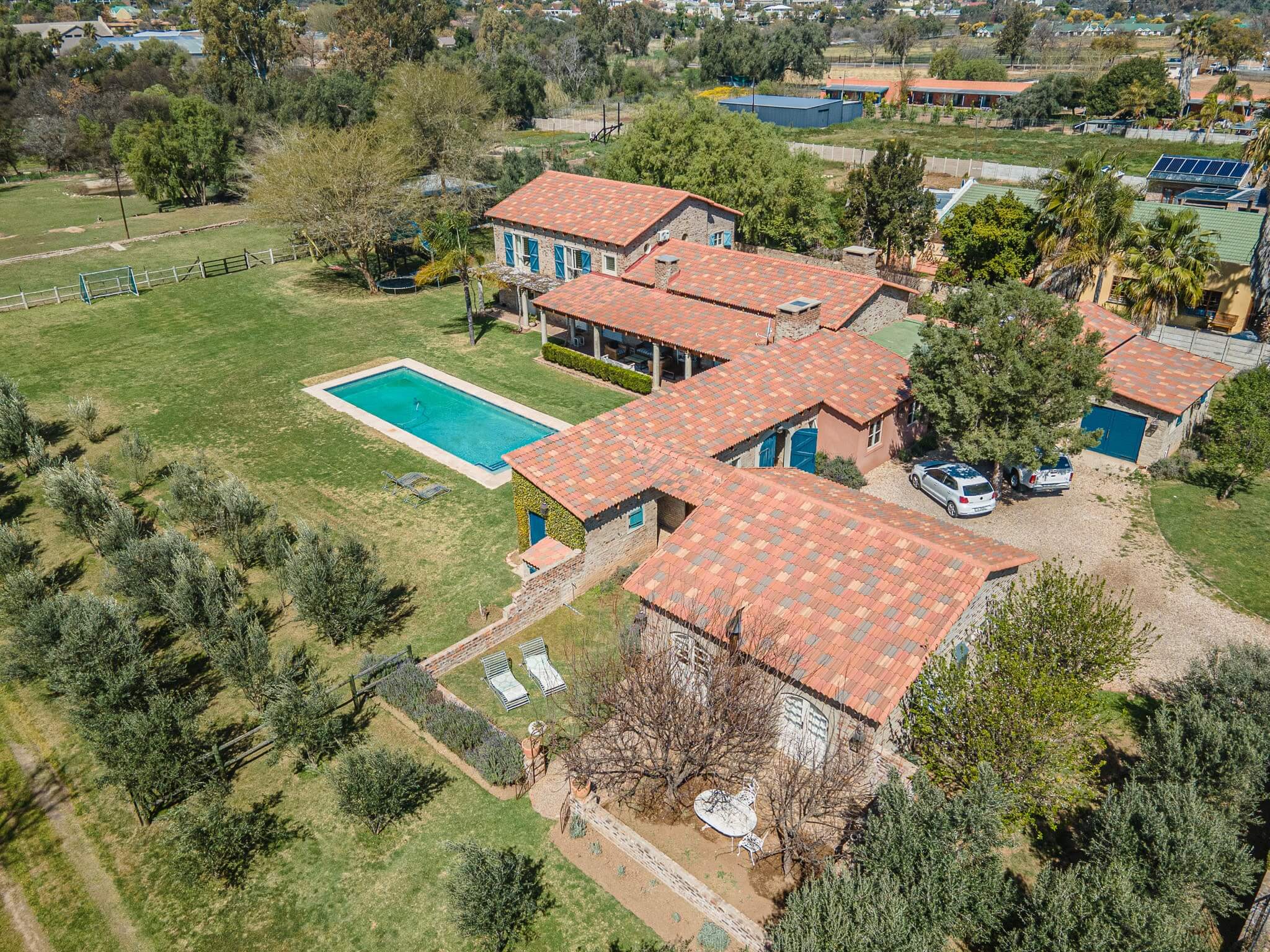 View of Estate from above
